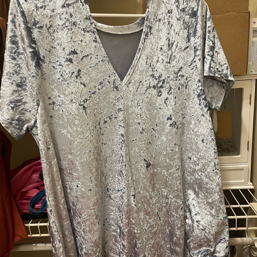 Velvet top